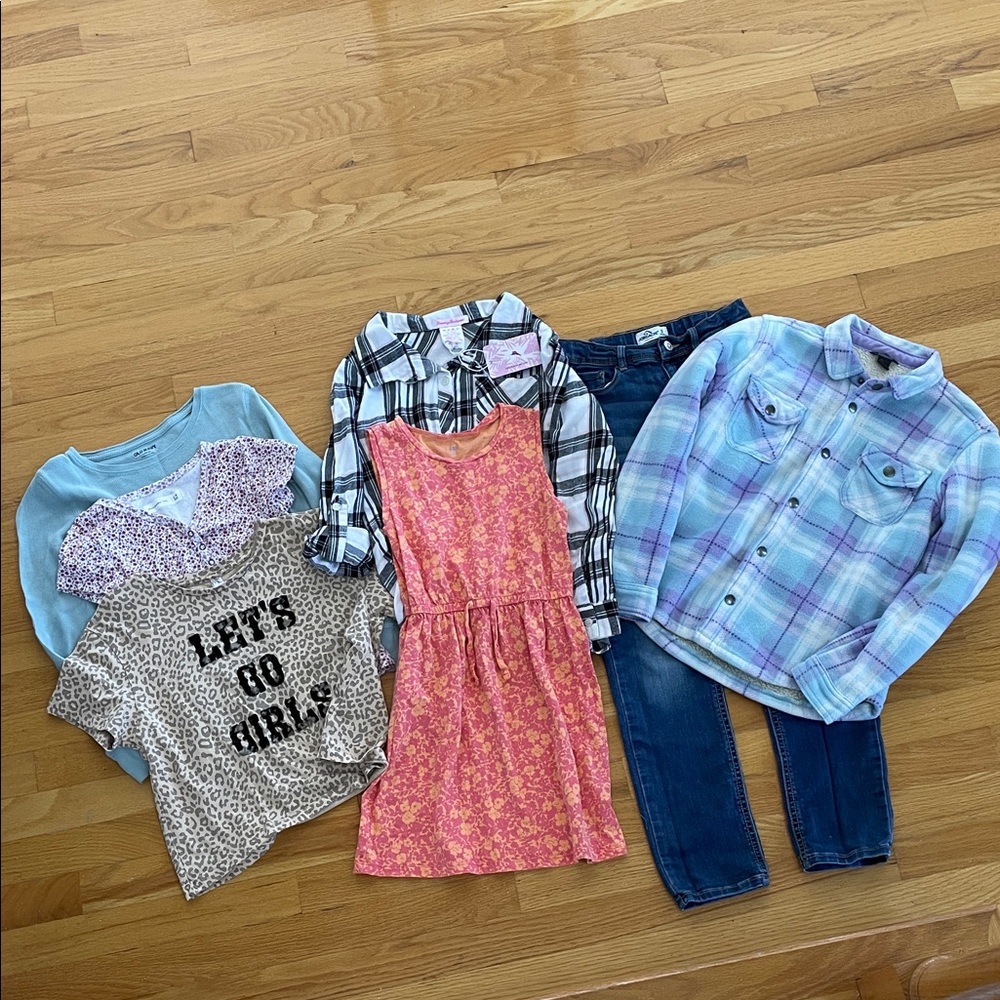 Girls 7 piece bundle (size 10)